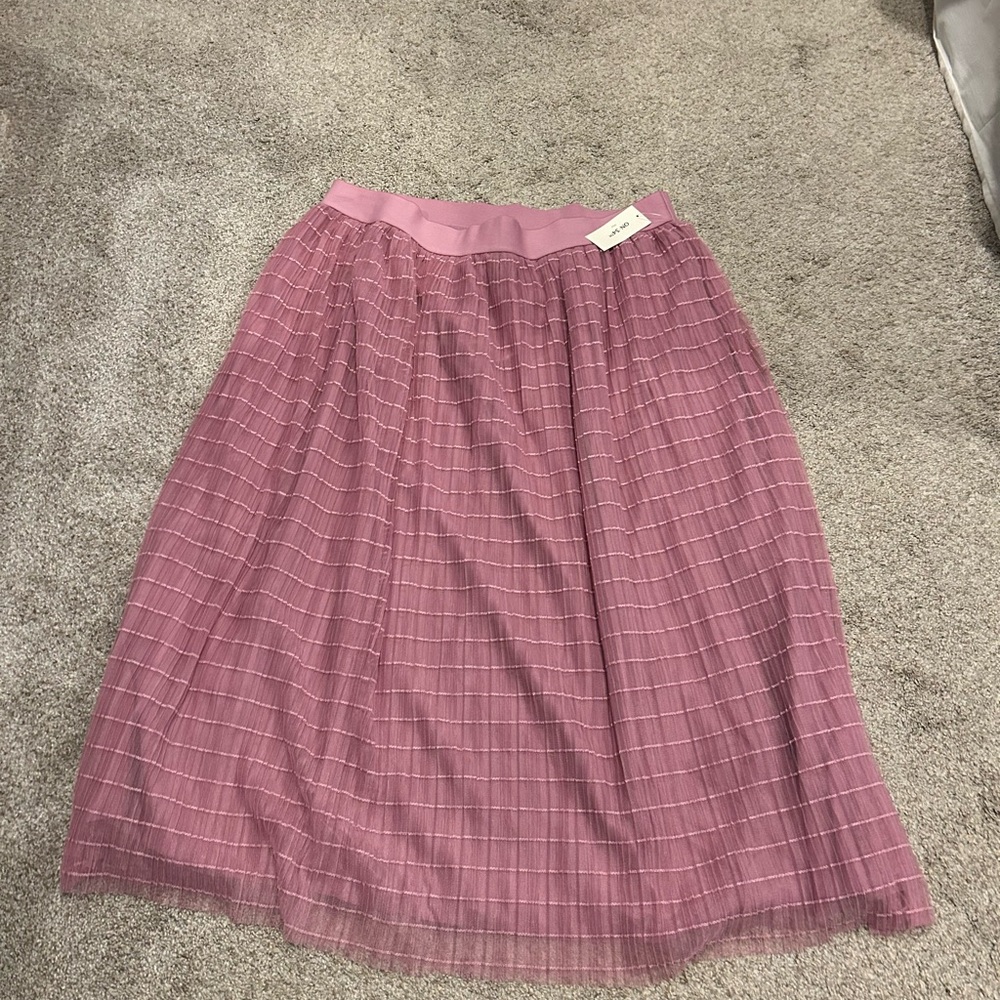 Pink Midi Skirt for Casual Wear